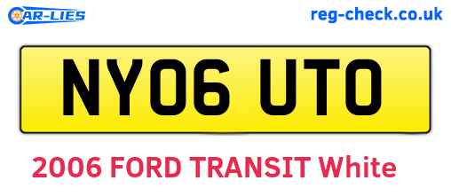 NY06UTO are the vehicle registration plates.