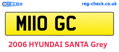 M11OGC are the vehicle registration plates.