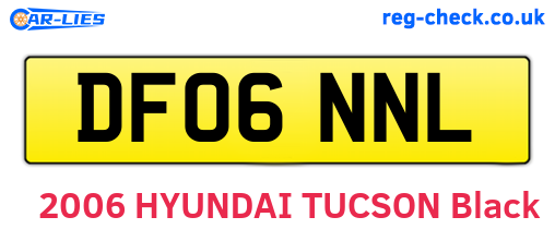 DF06NNL are the vehicle registration plates.