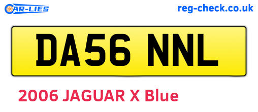 DA56NNL are the vehicle registration plates.