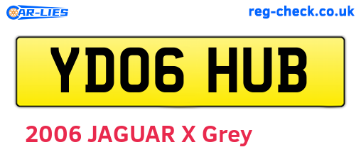 YD06HUB are the vehicle registration plates.