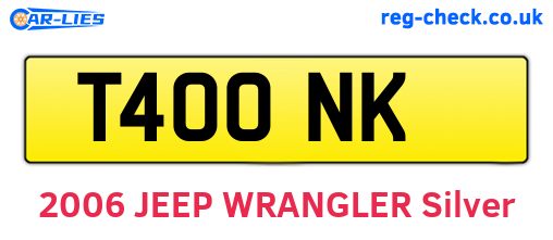 T40ONK are the vehicle registration plates.