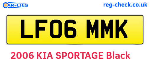LF06MMK are the vehicle registration plates.