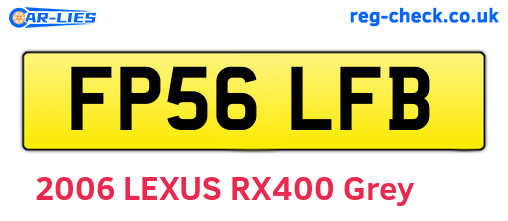 FP56LFB are the vehicle registration plates.