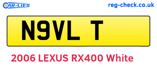 N9VLT are the vehicle registration plates.