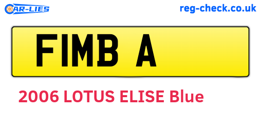 F1MBA are the vehicle registration plates.