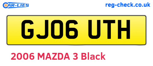 GJ06UTH are the vehicle registration plates.