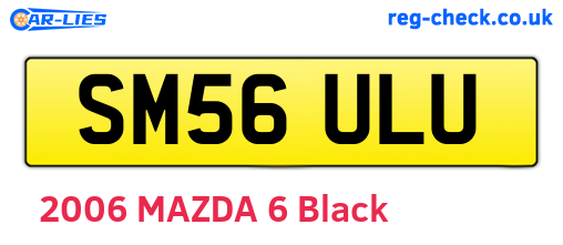 SM56ULU are the vehicle registration plates.