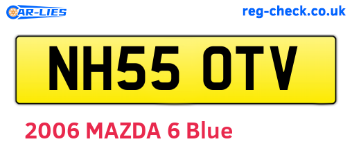 NH55OTV are the vehicle registration plates.