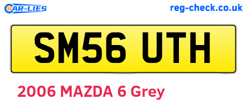 SM56UTH are the vehicle registration plates.