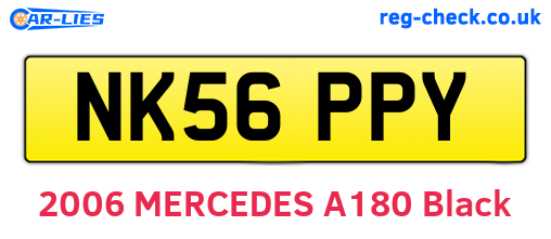 NK56PPY are the vehicle registration plates.