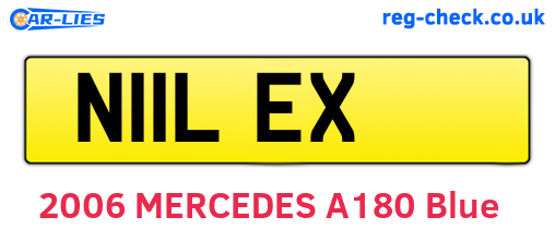 N11LEX are the vehicle registration plates.