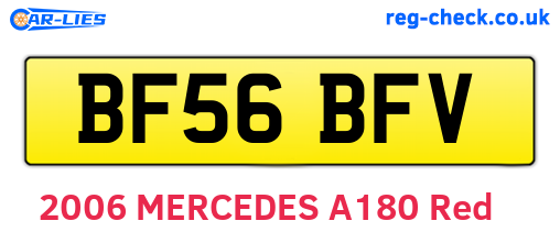 BF56BFV are the vehicle registration plates.