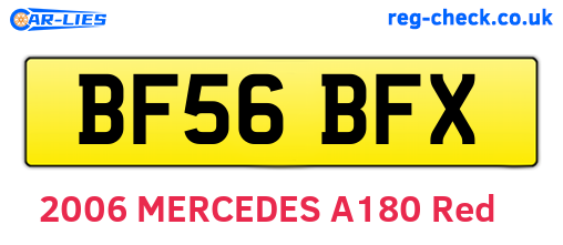BF56BFX are the vehicle registration plates.