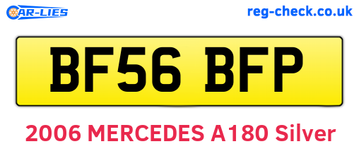 BF56BFP are the vehicle registration plates.