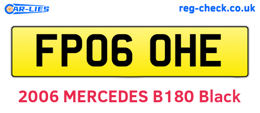 FP06OHE are the vehicle registration plates.
