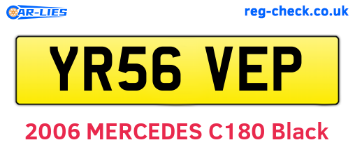 YR56VEP are the vehicle registration plates.