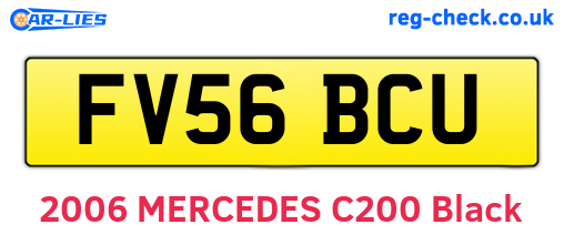 FV56BCU are the vehicle registration plates.