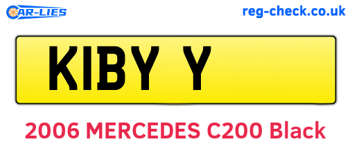 K1BYY are the vehicle registration plates.