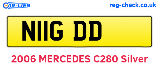 N11GDD are the vehicle registration plates.