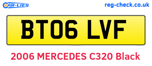 BT06LVF are the vehicle registration plates.
