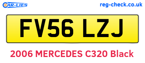 FV56LZJ are the vehicle registration plates.