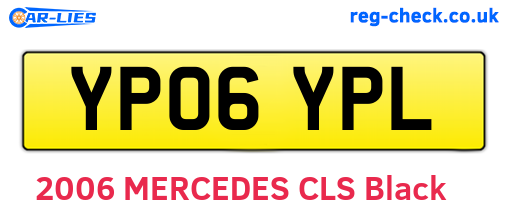 YP06YPL are the vehicle registration plates.