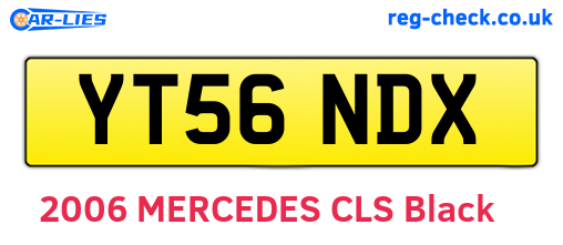 YT56NDX are the vehicle registration plates.