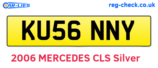 KU56NNY are the vehicle registration plates.