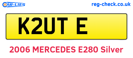 K2UTE are the vehicle registration plates.