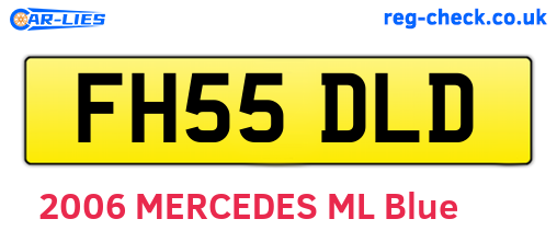 FH55DLD are the vehicle registration plates.