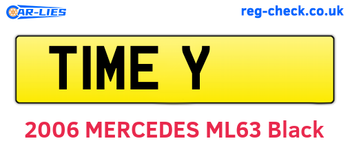T1MEY are the vehicle registration plates.