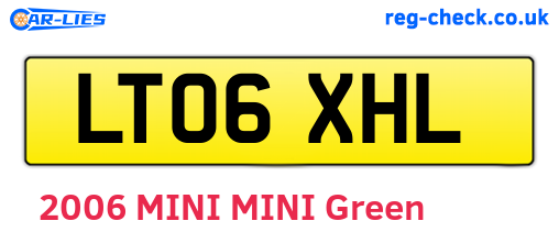 LT06XHL are the vehicle registration plates.