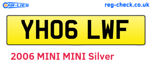 YH06LWF are the vehicle registration plates.