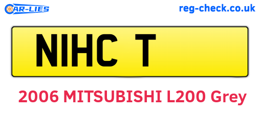 N1HCT are the vehicle registration plates.