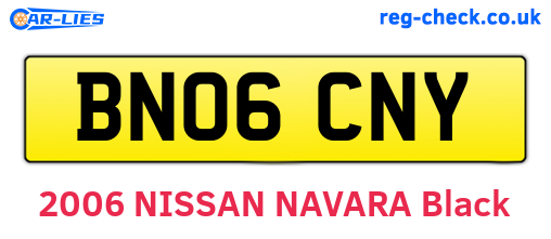 BN06CNY are the vehicle registration plates.