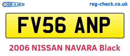 FV56ANP are the vehicle registration plates.