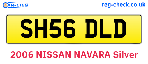 SH56DLD are the vehicle registration plates.
