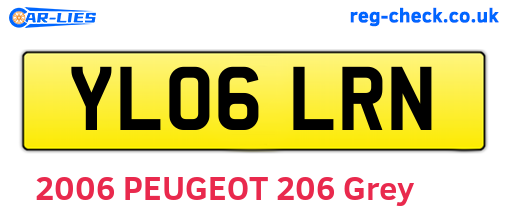 YL06LRN are the vehicle registration plates.