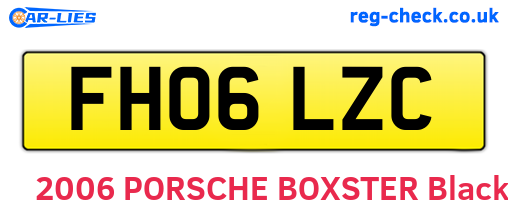 FH06LZC are the vehicle registration plates.