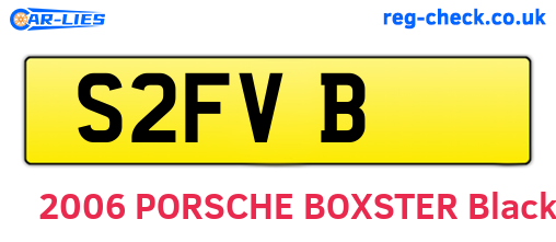 S2FVB are the vehicle registration plates.