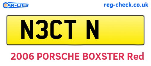 N3CTN are the vehicle registration plates.