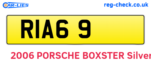 RIA69 are the vehicle registration plates.