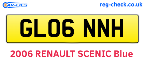GL06NNH are the vehicle registration plates.