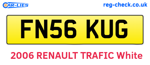 FN56KUG are the vehicle registration plates.
