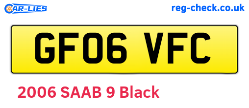 GF06VFC are the vehicle registration plates.