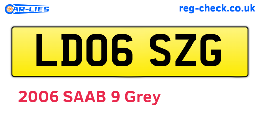 LD06SZG are the vehicle registration plates.