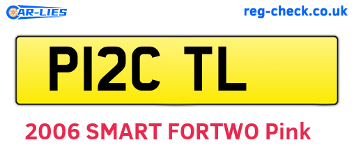 P12CTL are the vehicle registration plates.