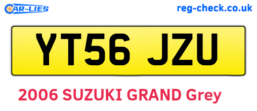YT56JZU are the vehicle registration plates.