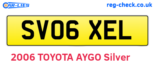 SV06XEL are the vehicle registration plates.